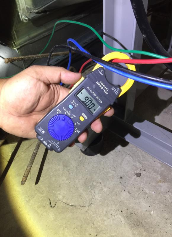 通風工程運轉電流測試